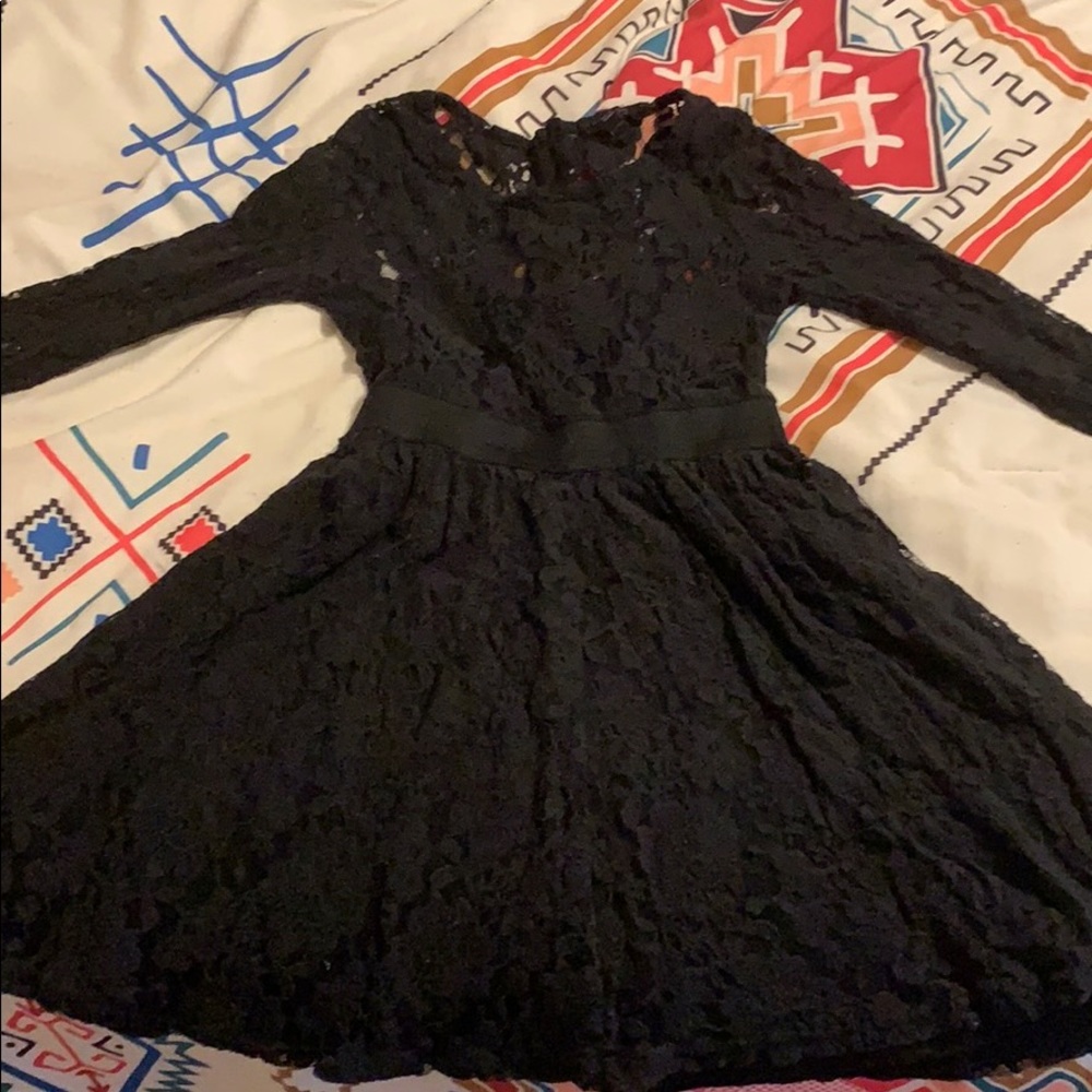 Youth Jessica Simpson Black lace dress